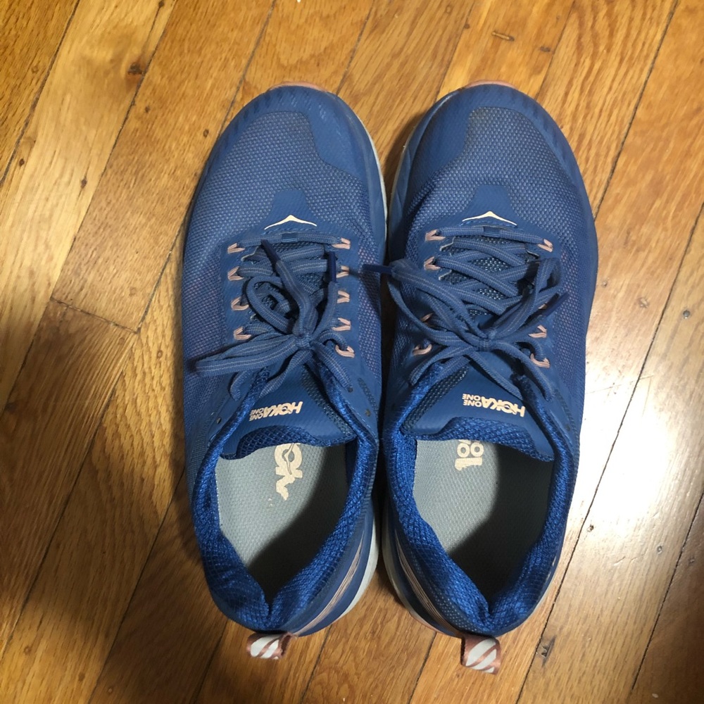 Hoka running shoes.